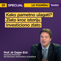 Zlato kao sredstvo štednje kroz istoriju - Pojačalo Tavex specijal EP1