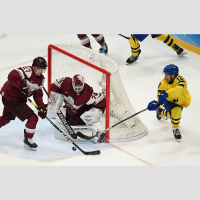 Pekinas studija. Pirmais olimpiskais hokeja mačs Latvijas izlasei neveiksmīgs