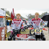 Iepazīstamies: blakusvāģu motokrosa pasaules vicečempioni Daniels un Bruno Lielbārži