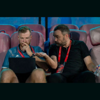 Futbola treneru Jurģa Kalna un Renāra Rodes darbs Kambodžas premjerlīgā 