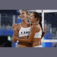 Graudiņai un Samoilovai ik dienu kāds pasaka, ka Parīzē jāizcīna medaļa