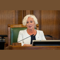 Jaunā Saeimas priekšsēdētāja plāno norobežoties no visa, kas var kaitēt Latvijas tēlam