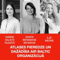 ATLASES PIEREDZE UN DAŽĀDĪBA AIR BALTIC ORGANIZĀCIJĀ