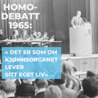 Homo-debatten i Studenterfsamfundet, 1965. (3 av 3)