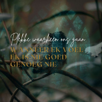 Wanneer Ek Voel Ek Is Nie Goed Genoeg Nie... Plekke Waarheen Ons Gaan deur Theo Geyser