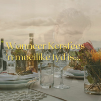 Wanneer Kersfees n moeilike tyd is... deur Francois van der Merwe