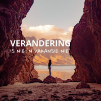 Verandering is nie n vakansie nie deur Frieda van den Heever