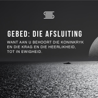 Gebed: Die Afsluiting