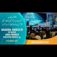 Inaugural Address Jalsa Salana UK 2022