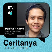 Pahlevi: Jadi developer itu harus lazy!