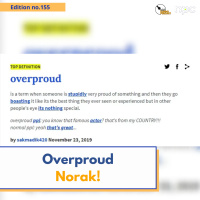 155 - Overproud NORAK!