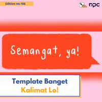 166n - Template Banget Kalimat Lo!
