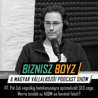 117. Pál Zoli végsőkig hatékonyságra optimalizált SEO cége: Merre tovább az 400M-es bevétel felett?