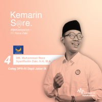 #IjinKampanye Caleg DPR-RI Terbaik? - 01. Reza Zaki