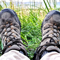 Túracipő, amely fenntarthatóvá teszi a jövőt