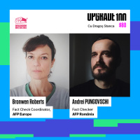 #80 INSIDE THE FACEBOOK - AFP FACT CHECKING PROJECT. Guests: Bronwen ROBERTS - AFP Europe amp Andrei Pungovschi - AFP România