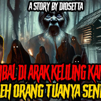 DIARAK KELILING KAMPUNG SAMA ORTU SENDIRI