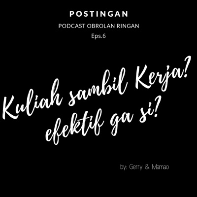 Postingan: Podcast Obrolan Ringan