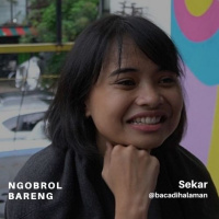Ngobrol Bareng Mbak Sekar, Pemilik Perpustakaan Mini @bacadihalaman