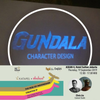 Gundala Character Design by Chris Lie (Caravan Studio) - KATAPEL x AKATARA - 2019.09.19