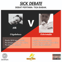 Episode 34 - Sick Debate: Debat Pertama Tiga Babak