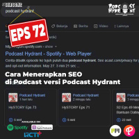S2 Eps 72 Cara Menerapkan SEO di Podcast versi Podcast Hydrant