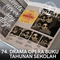 74. Drama Opera Buku Tahunan Sekolah 