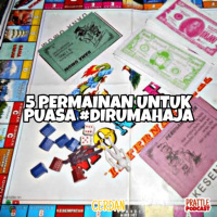 5 PERMAINAN UNTUK PUASA #DIRUMAHAJA | #CERDAN