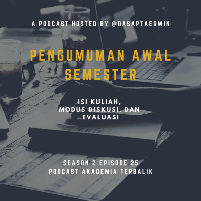 Dasapta Erwin Irawan akademia Terbalik