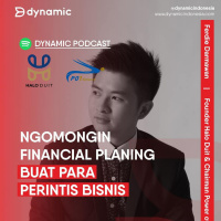 EP 66 Ferdie Darmawan, CFP®, QWP®, AEPP® (Founder Halo Duit amp Chairman Power of One Network) | Ngomongin Financial Planing buat Perintis Bisnis