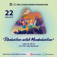 22 Agustus 2019 - Pdt Sally Neparassi