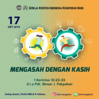 Mengasah dengan Kasih - Pdt Binsar J. Pakpahan