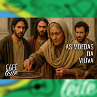 Café Com Leite Especial - As Moedas da Vizinha - uma lição sobre generosidade e humildade 