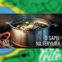 Café Com Leite Especial - O Sapo na fervura