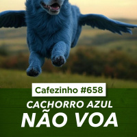 Cafezinho 658 - Cachorro azul não voa