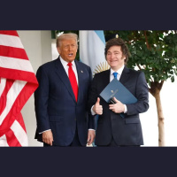 Trump celebra vitória de Milei nas eleições legislativas da Argentina