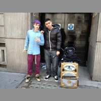 Conor Doughty from Ilford and Akin Sid are in London for the UK Beatbox championships in Brixton today. Prepare to have your earsblown!