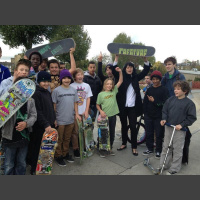 Islington mum Annmarie Lawless campaigns for an indoor skateboard park in Islington. @annareporting met her and some skaters down at Cantelowes Park.