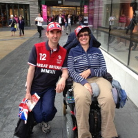 Jane and Simon Tolaini from Chelmsford tell @annareporting about disabled access at the #Paralympicgames