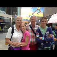 Wijnmaalen family from Holland and Eddie from Croydon tell @annareporting they are disappointed with the ticket allocation