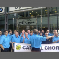 Capital Chorus at London Marathon 2012