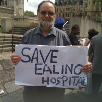 AE closures in West London: @annareporting talks to Ealing Hospital SOS campaigner Colin Stanfield