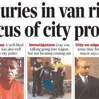 The Killing of Freddie Gray, Addendum 13 – Read All About It