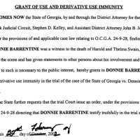 S3, The State v. Dennis Perry - Episode 18 – The Prosecutors Immunity