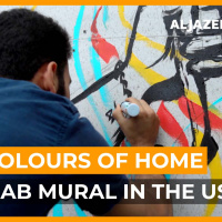 The Colours of Home: An Arab mural in the US | Al Jazeera World