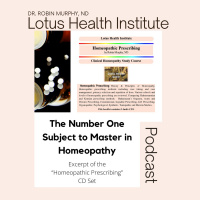 The Number One Subject to Master in Homeopathy