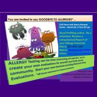 You are Invited to Say GOODBYE to ALLERGIES