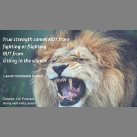 Episode 110 Being well with Lauren