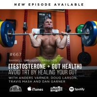 [Testosterone + Gut Health] How to Avoid TRT by Healing Your Gut w/ Anders Varner, Doug Larson, Travis Mash and Dan Garner Barbell Shrugged