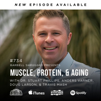 Muscle, Protein, and Aging with Dr. Stuart Phillips, Anders Varner, Doug Larson, and Travis Mash #734